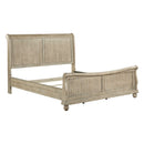 Rustic Traditions King California Sleigh Bed