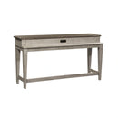 Heartland Console Bar Table in Antique White image