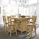 Lindsey Farm 7 Piece Gathering Table Set image