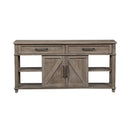 Parkland Falls Sofa Table in Weathered Taupe image
