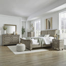 Rustic Traditions King Sleigh Bed, Dresser & Mirror, Chest, Night Stand image