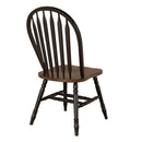 Carolina Crossing Windsor Side Chair- Black image