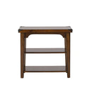 Aspen Skies Chair Side Table in Russet Brown image