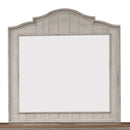 Farmhouse Reimagined Mirror in Antique White image