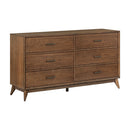 Century Modern 6 Drawer Dresser