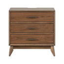 Century Modern Nightstand w/ Charging Station