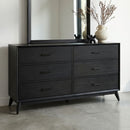 Century Modern 6 Drawer Dresser image