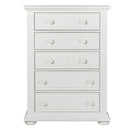 Summer House I King Panel Bed, Dresser & Mirror, Chest, Night Stand