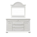 Summer House I Queen Panel Bed, Dresser & Mirror, Chest