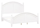 Liberty Furniture Summer House King Poster Bed in Oyster White