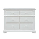 Summer House 6 Drawer Dresser in Oyster White