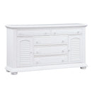 Summer House 5 Drawer Dresser in Oyster White
