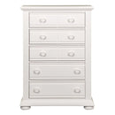 Liberty Furniture Summer House 5 Drawer Chest in White image