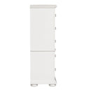 Summer House 5 Drawer Chest in Oyster White image