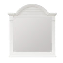Summer House Mirror in Oyster White