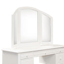 Summer House Vanity Mirror in Oyster White image