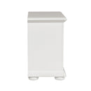 Summer House 1 Drawer Nightstand in Oyster White