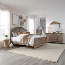 Summer House King Panel Bed, Dresser & Mirror, Chest image
