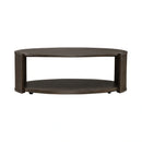 City View Oval Cocktail Table in Coffee Bean image