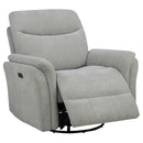 Adler Power Swivel Glider Recliner