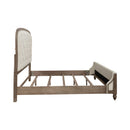 Americana Farmhouse King Shelter Bed