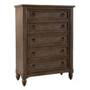Americana Farmhouse King Shelter Bed, Dresser & Mirror, Chest, Night Stand