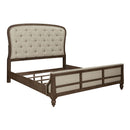 Americana Farmhouse Queen Shelter Bed, Dresser & Mirror