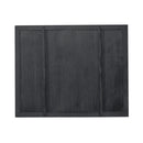 Americana Farmhouse Landscape Mirror in Black