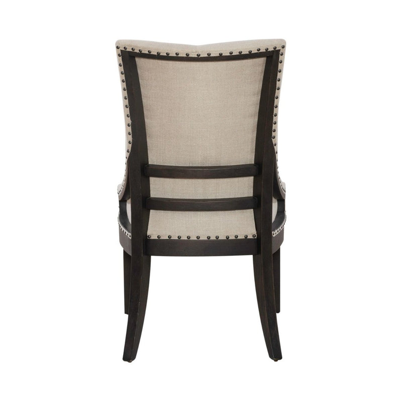 Liberty Furniture Americana Farmhouse Uph Shelter Side Chair (Set of 2) in Black