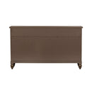 Americana Farmhouse Hall Buffet in Dusty Taupe