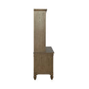 Americana Farmhouse Credenza & Hutch