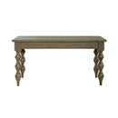 Liberty Furniture Americana Farmhouse Writing Desk in Dusty Taupe