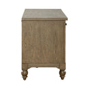 Liberty Furniture Americana Farmhouse Credenza in Dusty Taupe