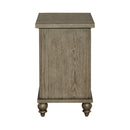 Americana Farmhouse Chair Side Table in Dusty Taupe