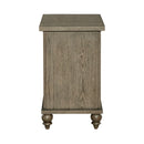 Liberty Furniture Americana Farmhouse Chair Side Table in Dusty Taupe