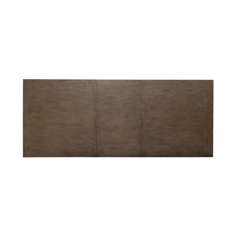 Liberty Furniture Americana Farmhouse Trestle Table in Dusty Taupe & Black