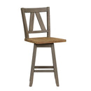 Lindsey Farm Counter Height Swivel Chair (RTA)