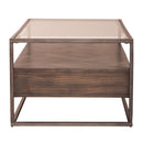 Jamestown Rectangular Cocktail Table in Brown