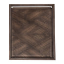Jamestown End Table in Brown
