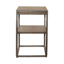Jamestown Chair Side Table in Brown image