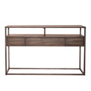 Jamestown Sofa Table in Brown