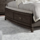 Avalon Storage Footboard w/ Slatroll image