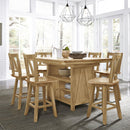 Lindsey Farm 7 Piece Gathering Table Set image