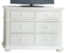 Liberty Furniture Summer House Media Chest in Oyster White image