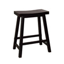 Creations 24 Inch Sawhorse Counter Stool - Black (RTA) image