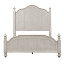 Farmhouse Reimagined King Poster Bed, Dresser & Mirror