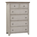 Farmhouse Reimagined King Sleigh Bed, Dresser & Mirror, Chest
