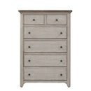 Farmhouse Reimagined Queen Poster Bed, Dresser & Mirror, Chest, Night Stand