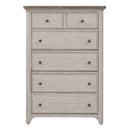 Farmhouse Reimagined Drawer Chest in Antique White image