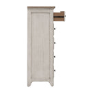 Farmhouse Reimagined Drawer Chest in Antique White